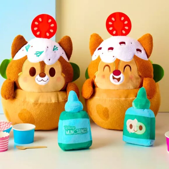 Chip Falafel Pita Pocket Disney Munchlings Plush, Street Food - Picture 8 of 8